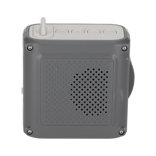 BRAINZ Retro Camera Speaker Grijs 38681 3