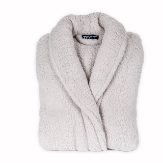 Badjas Sherpa Recycled beige 1 Badjas Sherpa Recycled beige 1
