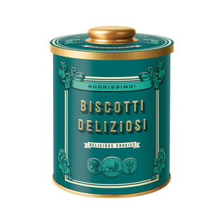 Buonissimo Koektrommel met kaneelkoekjes 44997