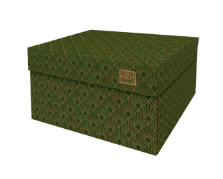 Dutch Design Opbergbox Art Deco Green