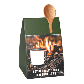 Elements Hot chocolate bomb marshmallows RFA spoon 9143