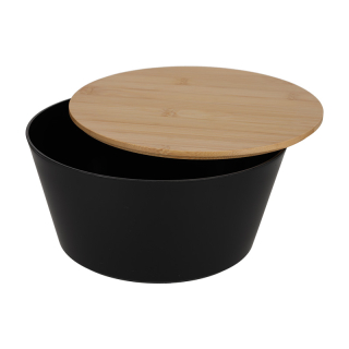 FITZ Living Saladeschaal met Deksel Zwart 93010 1