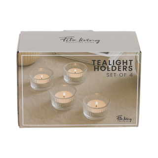 FITZ Living Theelichthouder Maas set van 4 93023 1