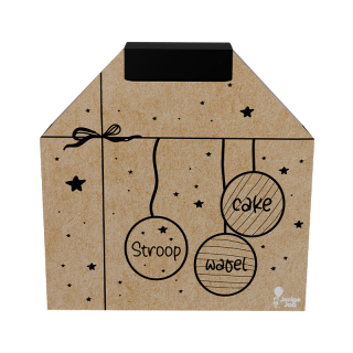 Feest voor iedereen Stroopwafelcake 10145