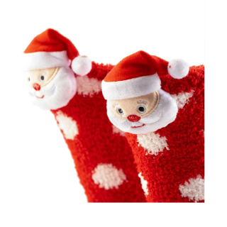 Funny Socks Santa voorkant