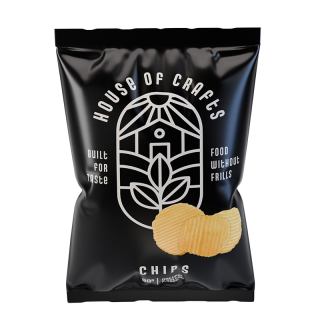 House of crafts Ribbelchips gezouten 10077