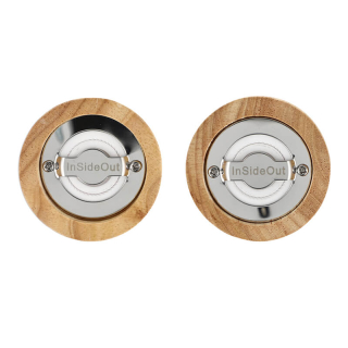 InSideOut Houten Zout en Pepermolen set 3 InSideOut Houten Zout en Pepermolen set 3