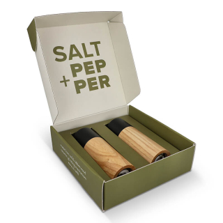 InSideOut Houten Zout en Pepermolen set 4 InSideOut Houten Zout en Pepermolen set 4