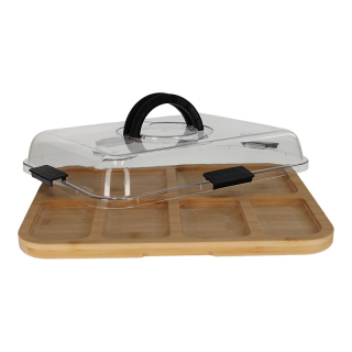 JENS Living Bamboe Snack Tray Met Deksel 25738 3