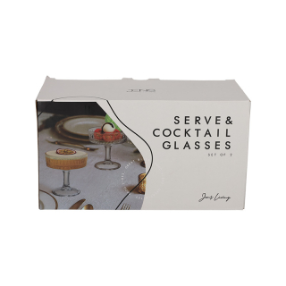 JENS Living Cocktailglazen Classic set van 2 24297 3