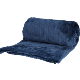 JENS Living Gift Plaid RPET Blauw 25407 2