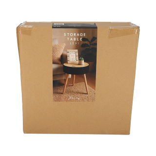 JENS Living Opberg Bijzettafel Levi Zwart 25791 2