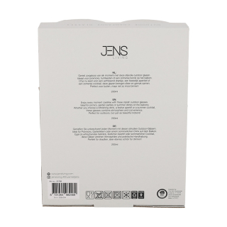 JENS Living Outdoor Champagneglazen Amber set van 2 25789 3