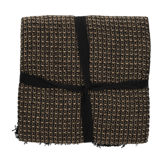 JENS Living Recycled Cotton Plaid Loek Zwart 25854 1