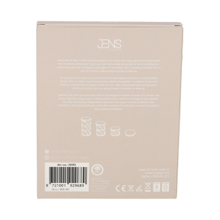 JENS Living Roterende LED Lamp Steengrijs 25592 6