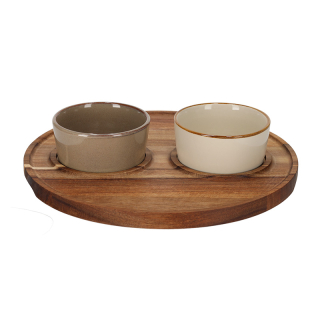 JENS Living Serveer Set Bent set van 2 25911 1