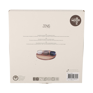 JENS Living Serveer Set Bent set van 3 25910 3