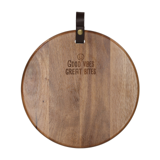 JENS Living Serveerplank Good Vibes Rond 25864 JENS Living Serveerplank Good Vibes Rond 25864