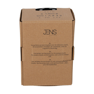 JENS Living Serveerschaaltjes Niek set van 3 25912 4