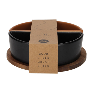 JENS Living Serveerset Faas Terra Zwart 25832 3