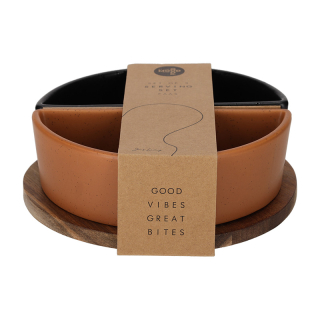 JENS Living Serveerset Faas Terra Zwart 25832 4