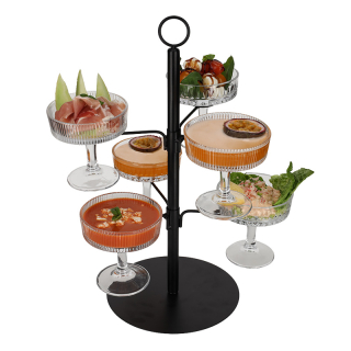 JENS Living Serveertoren Zwart 25716 1