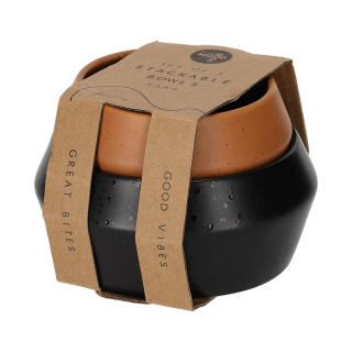 JENS Living Stapel Schaaltjes Faas Terra Zwart 25834 2