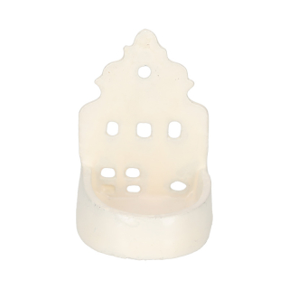 JENS Living Theelichthouder Huis Off White Small 25884 2