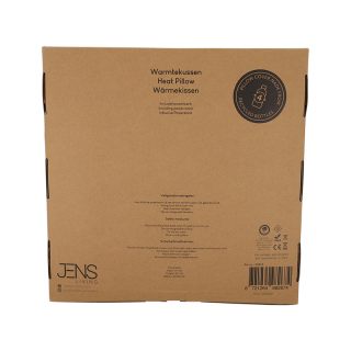 JENS Living Warmtekussen RPET 40x40 Ribbel Taupe 25810 5