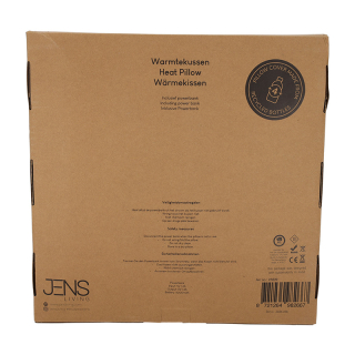 JENS Living Warmtekussen RPET 40x40 Zwart 25809 5