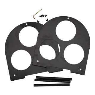 JENS Living Wijnrek Zwart 25814 4