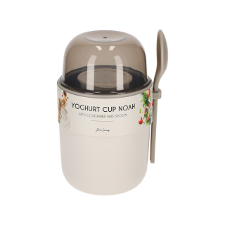JENS Living Yoghurt Beker Noah Taupe 25786 2