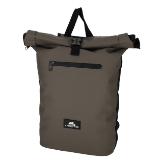 KROSSLAND Dull PU Fiets Rugtas Taupe 96005 1