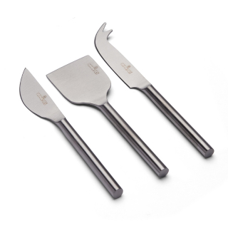 Kaasmessen Titanium set van 3 1