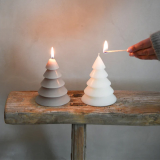 Kerstboom Kaars sfeerfoto LEEFF