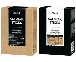 Kerstpakket 2023 Unbranded 95651 Salmiak sticks duo