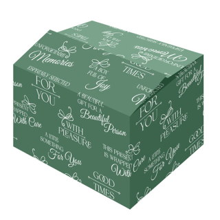 Kerstpakketdoos Good Times groen