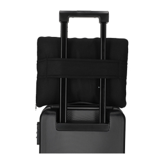 Norlander 2 in 1 Reis Kussen Deken Zwart 29074 7