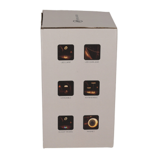 Norlander 2 in 1 Uitschuifbare LED Lamp Slinger Taupe 29078 14