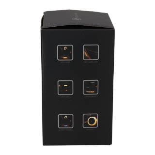 Norlander 2 in 1 Uitschuifbare LED Lamp Slinger Zwart 29077 7