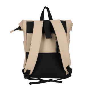 Norlander Dull PU Fiets Rugtas Eco Lining Taupe 29045 5 Norlander Dull PU Fiets Rugtas Eco Lining Taupe 29045 5