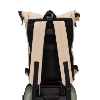 Norlander Dull PU Rol Rugtas Eco Lining Taupe 29044 5