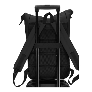 Norlander Dull PU Rol Rugtas Eco Lining Zwart 29061 4 Norlander Dull PU Rol Rugtas Eco Lining Zwart 29061 4