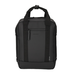 Norlander Dull PU Rugtas Eco Lining Zwart 29060 2 Norlander Dull PU Rugtas Eco Lining Zwart 29060 2