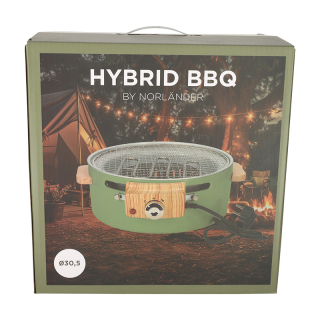 Norlander Hybride BBQ Groen 29030 4 Norlander Hybride BBQ Groen 29030 4
