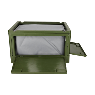 Norlander Krat Met Houten Deksel Koeltas Groen 29032 4