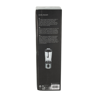 Norlander On The Go Blender Zwart 28841 6 Norlander On The Go Blender Zwart 28841 6