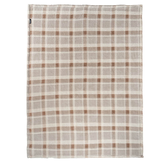 Plaid XL Sherpa Recycled Ruit Zand 2 Plaid XL Sherpa Recycled Ruit Zand 2
