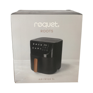 ROQUET Airfryer 5L Roots Zwart 41017 9