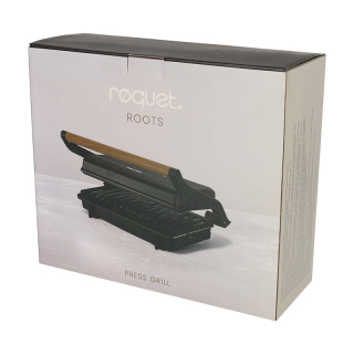 ROQUET Contactgrill Roots Zwart 41012 8